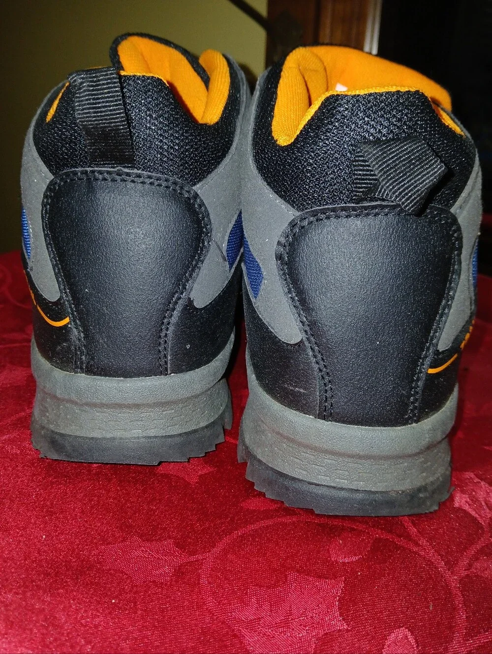 Southpole Men’s Hiking/Work Boots - Blue & Gray - Size 10.5
